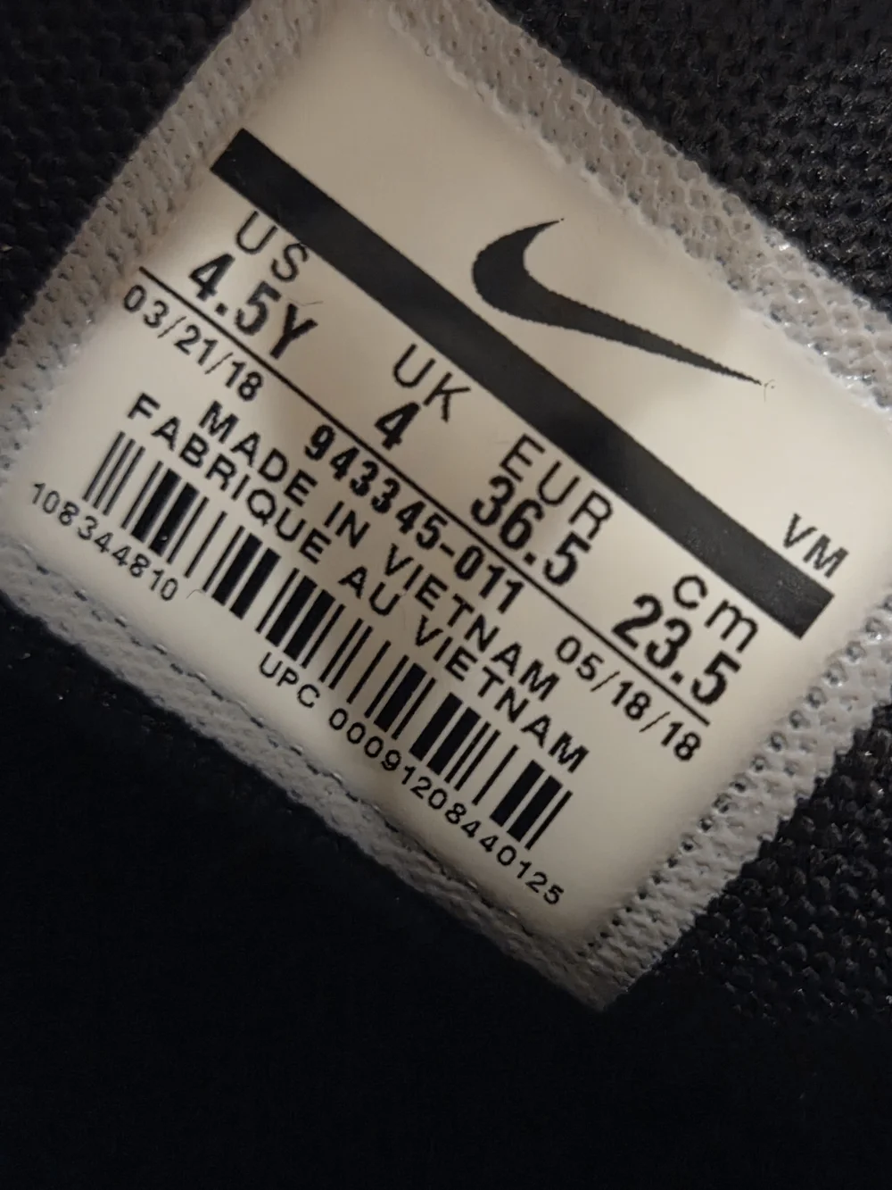 Nike Kids Air Max 270 Sneakers — Black with Neon Yellow Accents